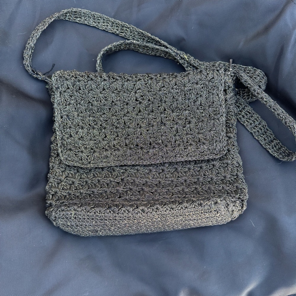 Crochet purse